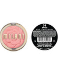 Milani Baked Blush, Powder Blush for Cheeks, Cruelty Free Makeup - Shape, Contour & Highlight Face for a Shimmery or Matte Finish -Tea Rose