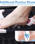 Foot spa bath massager with