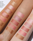 Oulac Luminous Blush Makeup Glow Coral Gold|Powdery Blush 4.8g