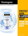 Neutrogena Ultra Sheer Dry-Touch Sunscreen Lotion, Broad Spectrum SPF 55 UVA/UVB Protection, Lightweight Water Resistant Face & Body Sunscreen, Non-Greasy, Travel Size, 3 fl. oz