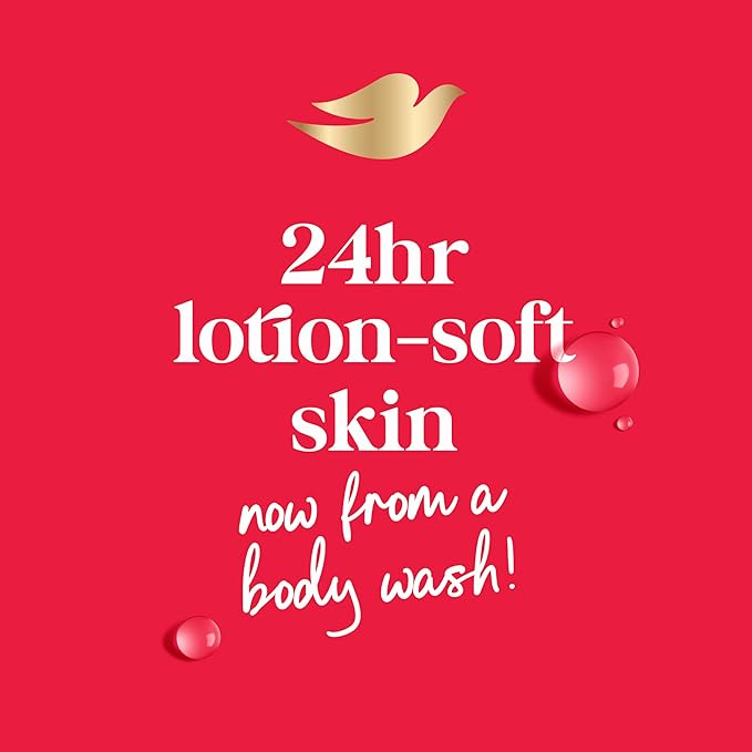 Dove Body Wash with Pump 3 Count Revitalizante Cherry & Chia Milk, for Renewed, Healthy Looking Skin,Moisturizing Gentle Skin Cleanser with 24hr Renewing MicroMoisture, 30.6 oz