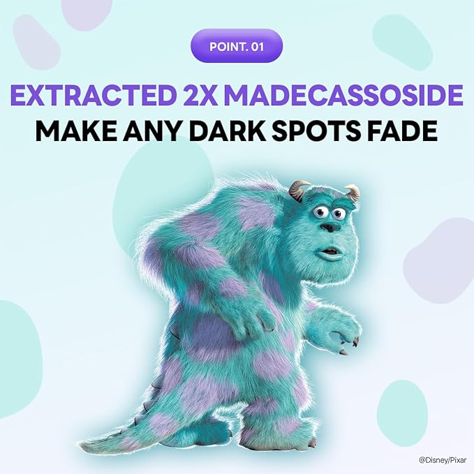 MEDIHEAL Madecassoside Toner Pads [Disney Pixar Edition]-Centella Asiatica to Improve Uneven Skin Tone - Vegan Face Gauze, Full size 100 + Refill 100 (Madecassoside, 200 pads)