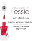 essie Gel Couture Long-Lasting Nail Polish, 8-Free Vegan, Pattern Play, Olive Green, Fab Totally Plaid, 0.46 Ounce (Pack of 2)