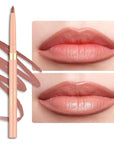 Oulac Waterproof Lipliner Pencil - Smooth and Creamy, Retractable Lip Makeup for Precision Application, Vegan & Cruelty-Free, LL03 Naked Liner