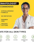 Turmeric Kojic Acid Cleansing Pads - Exfoliating Turmeric Pads for Face Dark Spots, Discoloration - Daily Skin Care for Men & Women - Natural Glow Facial Wash