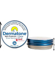 Dermatone Skin Protection Balm w/Zinc SPF 30 | Moisturizing Creme Stocking Stuffer | Heals & Repairs Dry Skin | Advanved Therapy Lips and Face Repair | 2-Pack, 0.5 oz tins