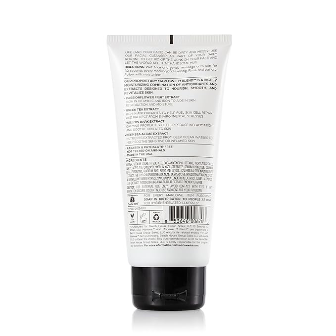 MARLOWE. No. 121 Facial Cleanser 6