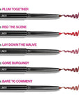 wet n wild Perfect Pout Matte Retractable Gel Lip Liner Pencil, Rich Creamy Long Lasting Color, Well-Defined and Flawless Application, Vegan & Cruelty-Free - Red Bare To Comment