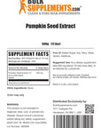 BulkSupplements.com Pumpkin Seed Extract Powder - Bladder Support - Pumpkin Seed Powder - Soluble Fiber Supplements - Pumpkin Powder (500 Grams - 1.1 lbs)