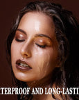 Boobeen Waterproof Eyeshadow Stick - Shimmer Cream Eyeshadow Pen for Easy Glitter Eye Makeup