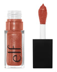 e.l.f. Glow Reviver Lip Oil, Nourishing and Hydrating with High-Shine Glimmer Finish & Sheer Wash Of Color, Minty Scent, Non-Sticky, Vegan & Cruelty-free, Super-neutral