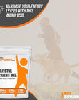 BulkSupplements.com Acetyl L-Carnitine Powder - ALCAR Powder, Acetyl L-Carnitine 1500mg, Carnitine Supplement - Gluten Free, 1500mg per Serving, 250g (8.8 oz) (Pack of 1)