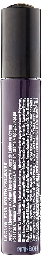 NYX PROFESSIONAL MAKEUP Liquid Suede Cream Lipstick - Foul Mouth (Navy Black)