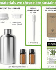 HIQILI 16 Fl Oz Lemongrass Essential Oil, 100% Pure Natural Undiluted for Diffuser, Hair
