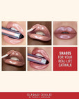 Runway Rogue LuxGloss Lip Gloss, High-Pigment Shimmery Suede Mocha-Nude Lip Gloss, ‘Ready to Wear’