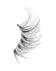 KISS The New Natural Effortless Minimal Look False Eyelashes 12mm, Half Strip Lash Single Pack, NNH01, 1 Pair