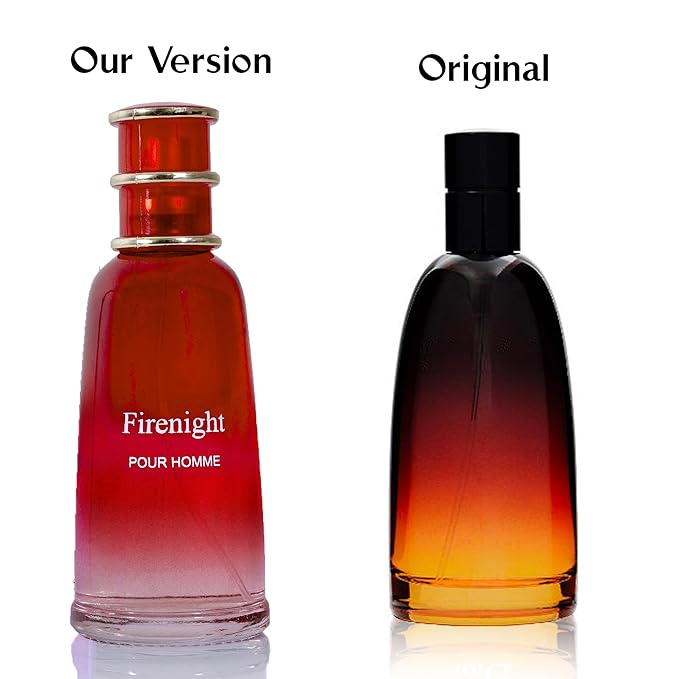 NovoGlow Firenight Pour Homme- Eau De Parfum Spray Perfume, Fragrance For Men- Daywear, Casual Daily Cologne 3.4 Oz Bottle- Ideal EDT Beauty Gift for Birthday, Anniversary