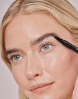 WUNDERBROW Thicker Brow Pen Duo, Dual Ended Pen, Vegan & Cruelty Free (Black/Brown)