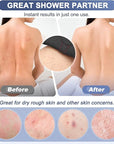 Exfoliating Back Scrubber with Handles, 38.5 Inch Double-Sided Back Exfoliator Body Scrub Towel, Exfoliating Washcloth Bath Tool for Use in Shower, Back Washer to Deep Clean Your Skin for Men & Women