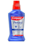 Colgate Peroxyl Antiseptic Mouthwash and Mouth Sore Rinse, 1.5% Hydrogen Peroxide, Mild Mint - 500ml, 16.9 Fluid Ounces