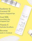 Beekman 1802 Goat Milk Lip Balm - Nourishes, Hydrates & Softens Lips - Prevents & Treats Dry & Chapped Lips - Cruelty-Free Lip Care