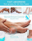 Urea Cream 40 Percent For Feet Maximum Strength - plus Salicylic Acid 2% Foot Cream For Dry Cracked Heels Feet Knees - Dead Skin Cuticle Callus Remover Toenail Softener