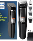 Norelco Philips Multi Groomer All-in-One Trimmer Series 3000-13 Piece Mens Grooming Kit for Beard, Face, Nose, Ear Hair Trimmer and Hair Clipper - NO Blade Oil Needed, MG3740/40