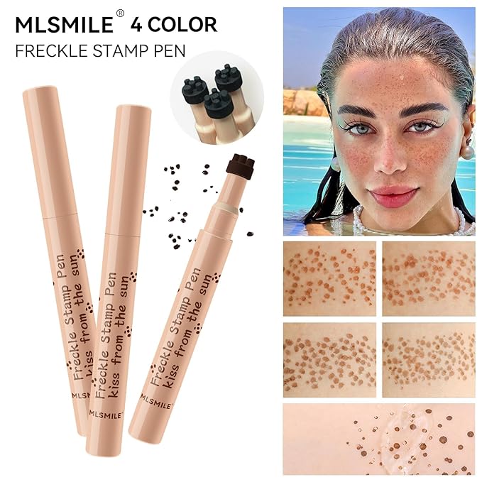 AKARY Stamp Freckle Pen Natural Lifelike Fake Freckles