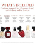Victoria's Secret Mini Eau de Parfum Discovery Gift Set: Bombshell, Bombshell Magic, Tease, Bare, Very Sexy, & Heavenly