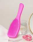 Tangle Teezer Fine & Fragile Ultimate Detangler Brush, Dry & Wet Hair Brush to Detangle & Reduce Breakage, Runway Pink