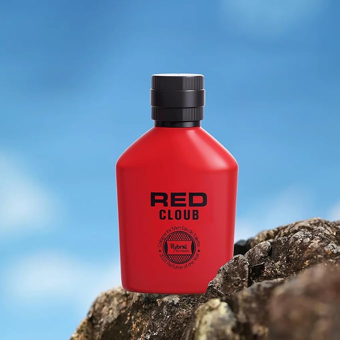 Hybrid & Company Red Cloub Pour Homme For Men Eau De Parfum Vaporisateur Natural Spray 3.4 Fl Oz