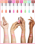 Glow Reviver Lip Oil Moisturizing Lip Gloss for Dry Lips, Clear Lip Oil with Plumping, Hydrating Effects, Women's Makeup Gift (#006 Berry)