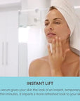 Serious Skincare INSTA-TOX Instant Wrinkle Smoothing Serum - Improves appearance of Fine Lines & Wrinkles - Temporary Skin Tightener - Instant Line Filler - Two .75 Fl Oz Tubes (2Pack)