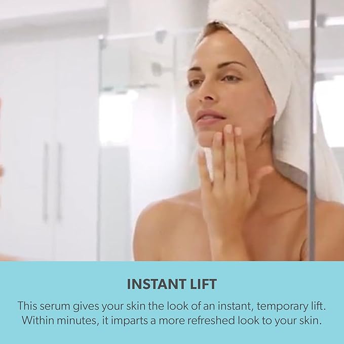 Serious Skincare INSTA-TOX Instant Wrinkle Smoothing Serum - Improves appearance of Fine Lines & Wrinkles - Temporary Skin Tightener - Instant Line Filler - Two .75 Fl Oz Tubes (2Pack)
