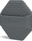 Sud Scrub® Antimicrobial Silicone Face Scrubber, 1 Pack, Gentle Face Exfoliator for Sensitive Skin, Eco Friendly Facial Cleansing Brush, Exfoliating Face Brush for Men and Women (Charcoal)