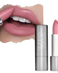 Runway Rogue 90s Vibe Lipstick, Moisturizing Matte Pale-Rose Lipstick, ‘Patricia’