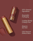 Poppy & Pout All Natural Lip Tint, Cardboard Tube, Hand-Filled, Beeswax, Vitamin E, Coconut Oil, Cruelty Free, All-Natural Shades (Roxie)