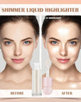 Liquid Highlighter Natural Glow For Face & Body,