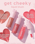 ColourPop Weightless Liquid Blush - Hydrating, Liquid Blush for Cheeks - Glowy Summer Makeup with Hyaluronic Acid for a Healthy Glow - Designed with a Doe Foot Applicator - Culver City (0.30 oz)