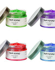 Temporary Hair Color Chalk For Kids, Hair Wax Color For 4 5 6 7 8 9 Year Old Girl Gifts, Birthday,Party, Cosplay DIY, Children's Day, Halloween, Christmas (4, Red Blue Purple Green)
