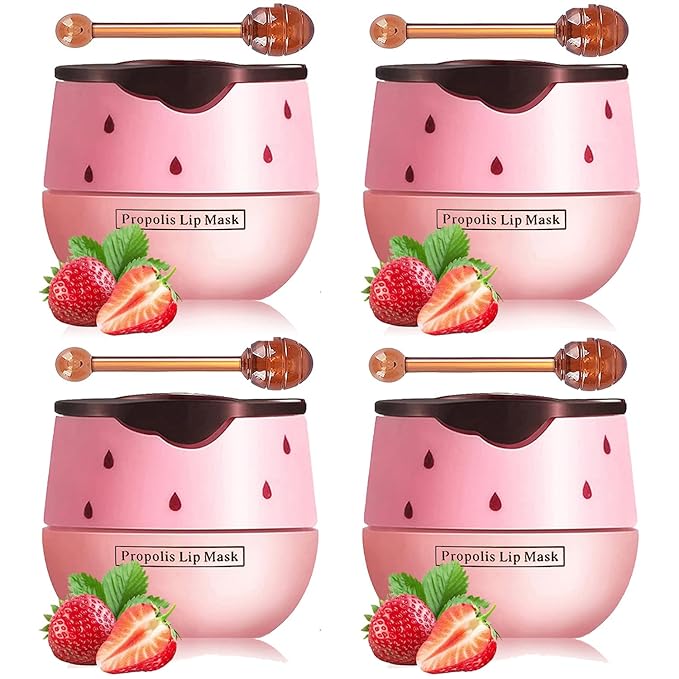 Honey Lip Balm Pot, Propolis Lip