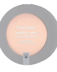 Neutrogena Healthy Skin Pressed Makeup Powder Compact with Light 20,. 34 oz