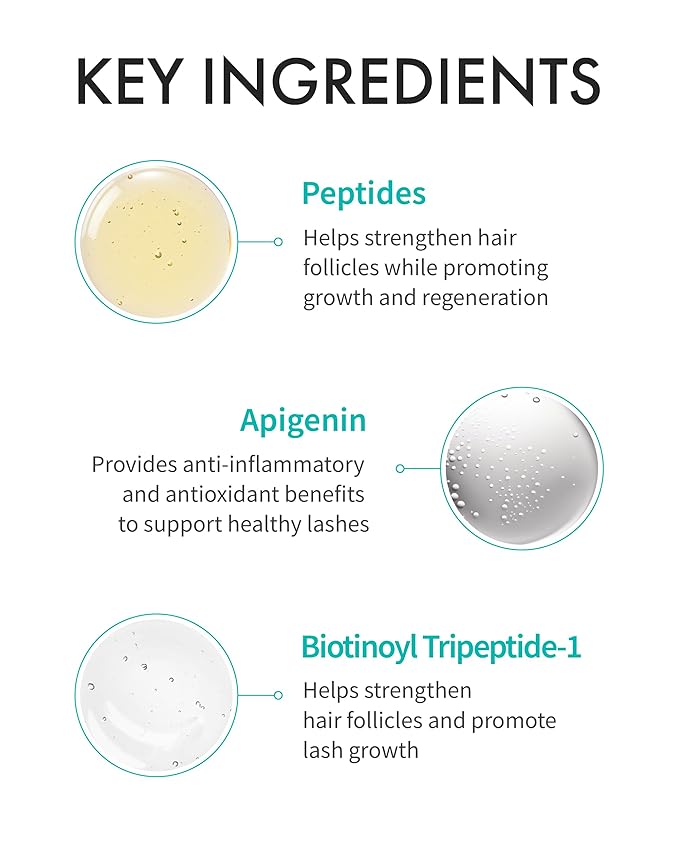 REJURAN Advanced Lash Enhancing Booster (3ml) - Eyelash Growth Serum for Fuller, Stronger, Healthier Lashes with Biotin and c-PDRN®.