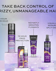 John Frieda Frizz Ease Secret Weapon Touch-Up Crème - Anti-Frizz Styling Cream for Smooth, Frizz-Prone Hair, 4 Oz