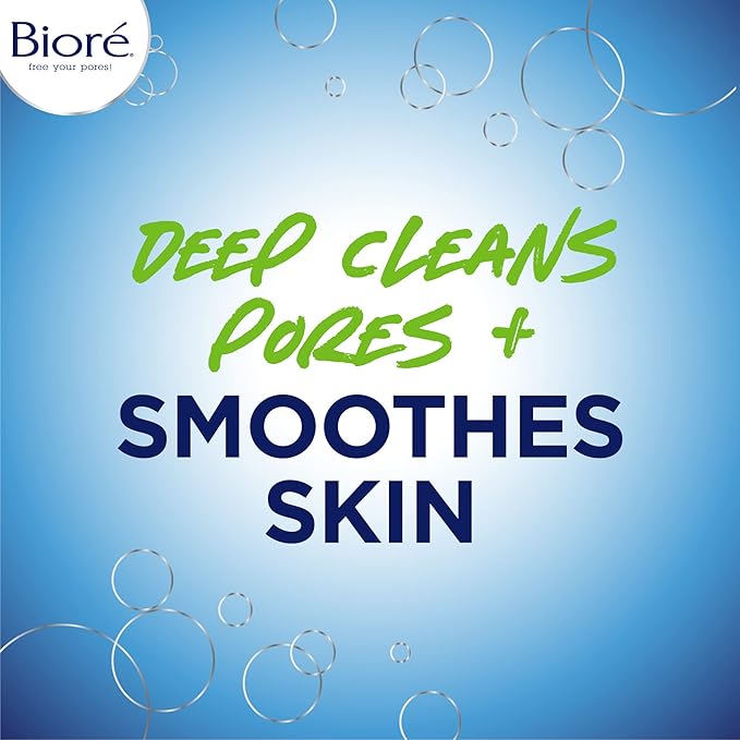 Bioré Pore Unclogging Scrub, Removes Excess Dirt and Oils, Face Scrub, with Salicylic Acid, Oil Free, 5 Ounces, Pack of 3