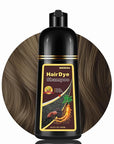 Brown Hair Dye Shampoo 3 in 1, Herbal Hair Color Shampoo, Long Lasting Brown Hair Dye, Shampoo Para Pintar el Cabello, Colors Hair in Minutes, Easy to Use, 16.90 Fl Oz