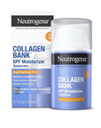 Neutrogena Collagen Bank Face Moisturizer with SPF 30 Sunscreen, Daily Anti-Aging Face & Neck Collagen Cream with Micro-Peptide & SPF to Support & Defend Skin’s Natural Collagen, 2.7 fl oz