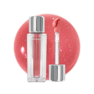 ENTROPY MAKEUP Tulle Lip Gloss, Lightweight 3D Pearl Shimmer, Ultra-Gloss High Shine, Non-Sticky Moisturizing Lip Gloss with Peptide Complex, Frill