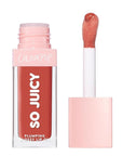 ColourPop So Juicy Plumping Glossy Lip Oil - Hydrating & Plumping Lip Oil with a Sheer Wash of Non-Sticky Color - Infused with Peptides, Ceramides & Ginger - So Sassy (0.29)