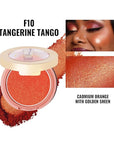 Oulac Luminisers Powdery Blusher for Cheeks Face Glow,Brighten 4.8g